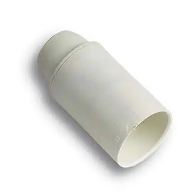 Uitverkoop PORTALAMPADA CAMICIA LISCIA. Modello RESINA BIANCO E14 M10X1