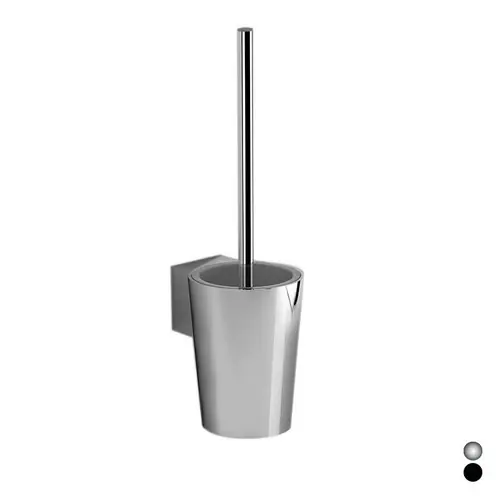 PORTASCOPINO DA MURO KOOKY. Modello Cromo cm 12,2 x h.42,2 x 14,2 Laatste Kans
