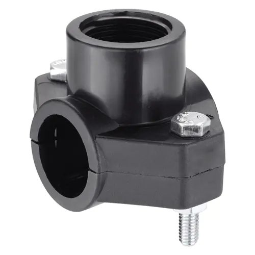 Lage Kosten PRESA A STAFFA IN POLIPROPILENE Ø 25 x 1/2" - pz 2