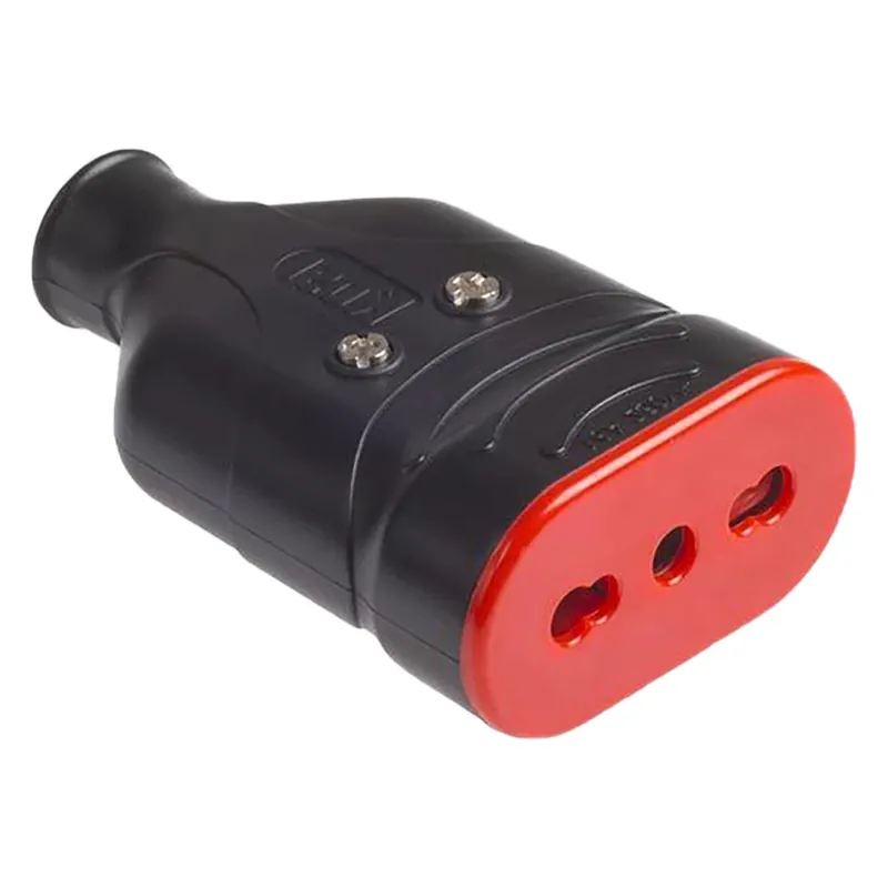 PRESA ALTA RESISTENZA ‘ELA PLUG‘ 2P+T 10/16A - colore bianco Direct Verzonden