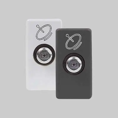 PRESA COASSIALE SAT ‘SYSTEM‘. Modello PRESA COASSIALE SAT ‘SYSTEM‘ Passante 5dB - Nero Koop Online