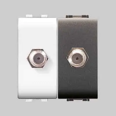 Veilige Betaling Presa coassiale SAT Compatibile con serie Livinglight BTicino