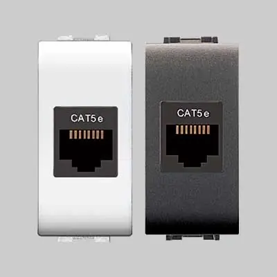 PRESA TELEFONICA ‘MYLIFE‘ RJ45. Modello PRESA TELEFONICA ‘MYLIFE‘ RJ45 Cat 5e UTP - Bianco Aanbieding