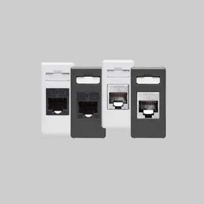 PRESA TELEFONICA RJ45 CAT 5E ‘SISTEM‘. Modello PRESA TELEFONICA RJ45 CAT 5E ‘SISTEM‘ UTP - Bianco Seizoensaanbieding