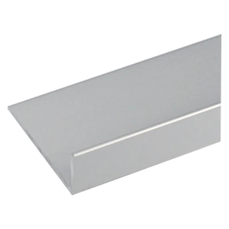 Laatste Kans PROFILO PER FAI DA TE ANGOLARE TIPO ‘L‘ mm 30 x 15 x 1 - mt 1 col.argento. Modello mm 30 x 15 x 1 - mt 1 col.argento