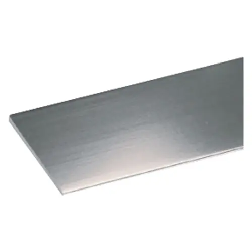 Actieprijs PROFILO PER FAI DA TE PIATTO mm 15 x 2 - mt 1 argento brillante. Modello mm 15 x 2 - mt 1 argento brillante