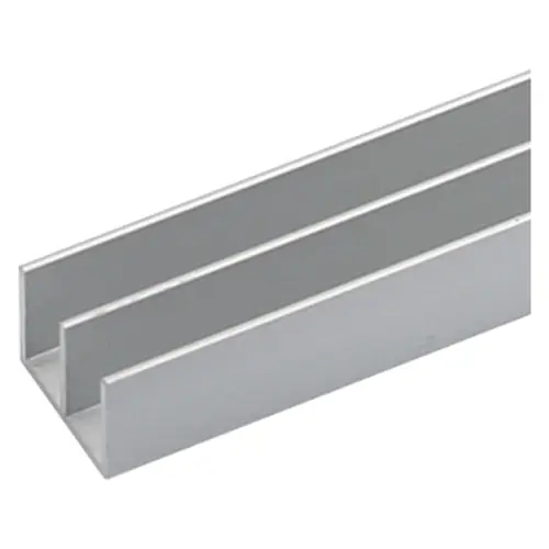 Op = Op PROFILO PER FAI DA TE TIPO DOPPIA ‘U‘ mm 20 x 18 x 1 - mt 1 col.argento. Modello mm 20 x 18 x 1 - mt 1 col.argento