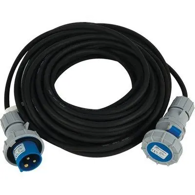 Koopje PROLUNGA INDUSTRIALE BLU ELECTRALINE. Modello 2P+T 16A IP67 N°XMMQ 3X2,5 MT 20