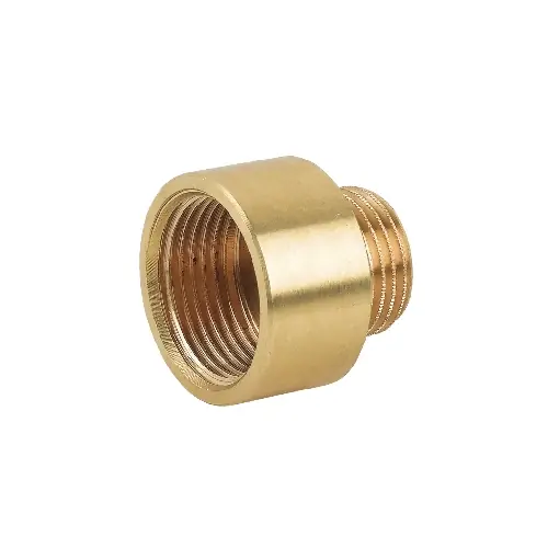 PROLUNGA RIDOTTA FM IN OTTONE GIALLO. Misura 1"x 1/2" Snelle Levering