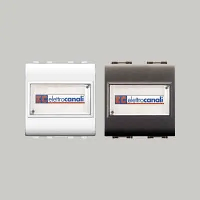 Merkproduct Pulsante con portanome Compatibile con serie Livinglight BTicino