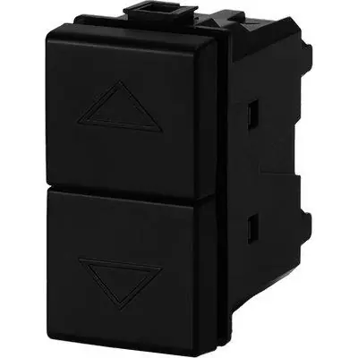 Meest Verkocht PULSANTE UNIPOLARE DOPPIO ABM. Modello NERO VOLT 250 A 16