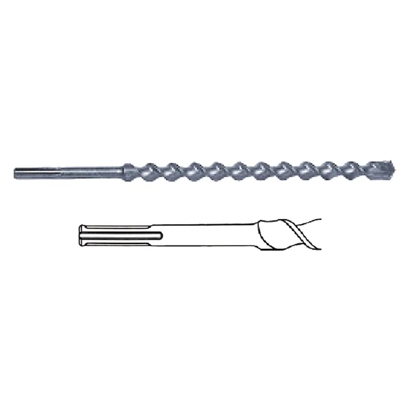 PUNTA ELICOIDALE ATTACCO SDS - MAX mm 20 x 520. Modello mm 20 x 520 Korting