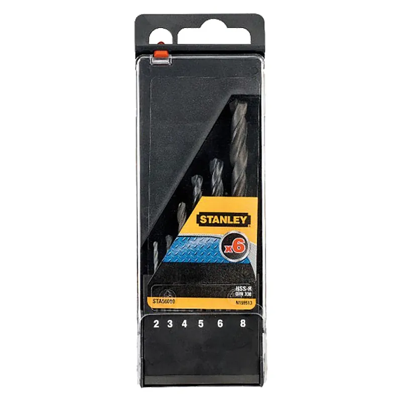 PUNTA PER METALLO HSS-R IN SET set 10 pz (da mm 1-10). Modello set 10 pz (da mm 1-10) Betrouwbaar
