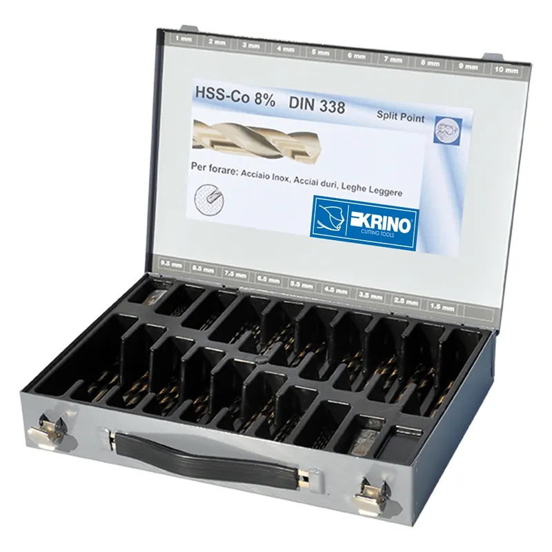 Actieprijs PUNTE PER METALLO HSS AL COBALTO 8% cf. 116 pz