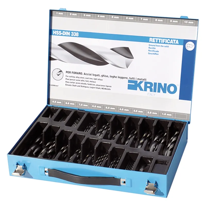 PUNTE PER METALLO HSS RETTIFICATE STANDARD cf. 150 pz Uitverkoop