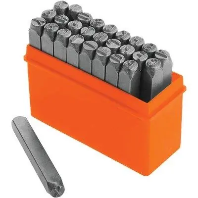 Flitsaanbieding PUNZONI SERIE LETTERE 2573 WOKIN. Modello 257306 A/Z MM 6