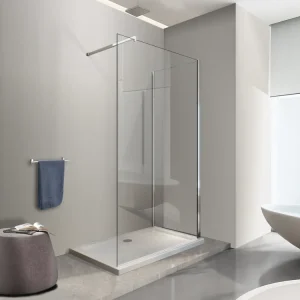 Lage Kosten Parete Doccia Walk-in Angolare Doppio Vetro 8 mm Reversibile 68-70 x 88,5-90,5 H 200 cm. Misura 90x70 cm
