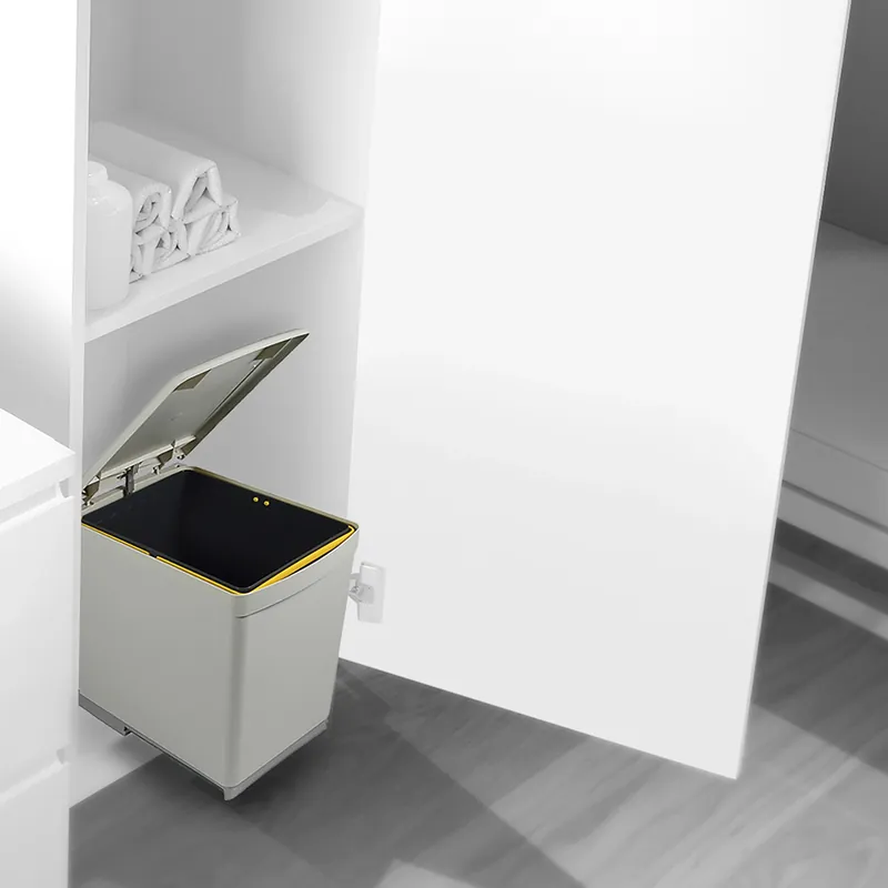 Aanbieding Pattumiera per differenziata, fissaggio inferiore estrazione manuale, 1 contenitore da 16 L e coperchio apertura automatica