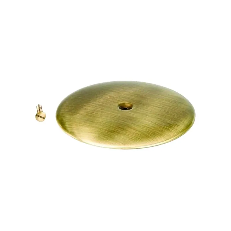 Bestel Nu Piattello Coprisifone Bronzato con Vite Ø150 mm