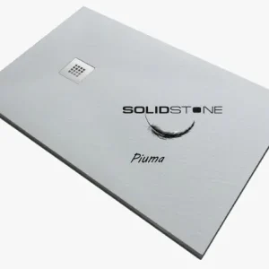 Piatto doccia 70x160 in pietra SolidStone bianco antiscivolo alto 2,8 cm Speciale Aanbieding