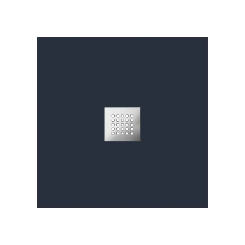 Piatto Doccia Quadrato Ultraflat Antracite 80x80 cm Op = Op