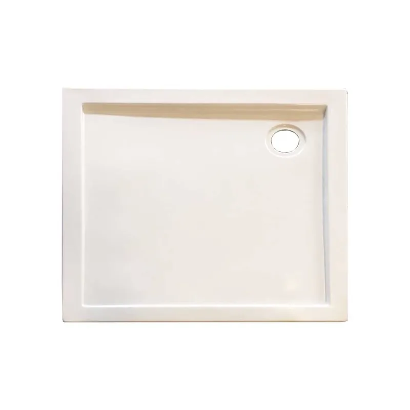 Piatto Doccia Quadrato in Resina 70x70 H.4 cm Nieuw