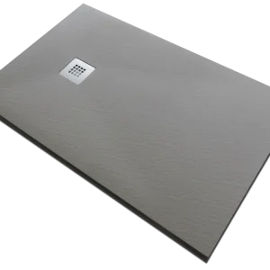 Piatto doccia 70x170 in pietra SolidStone tortora antiscivolo alto 2,8 cm Tijdelijk Beschikbaar