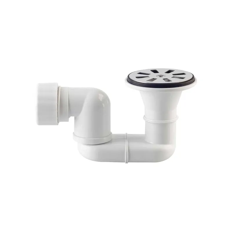 Premium Piletta Sifonata per Piatto Doccia, Foro Ø60, Griglia Inox Ø80 mm