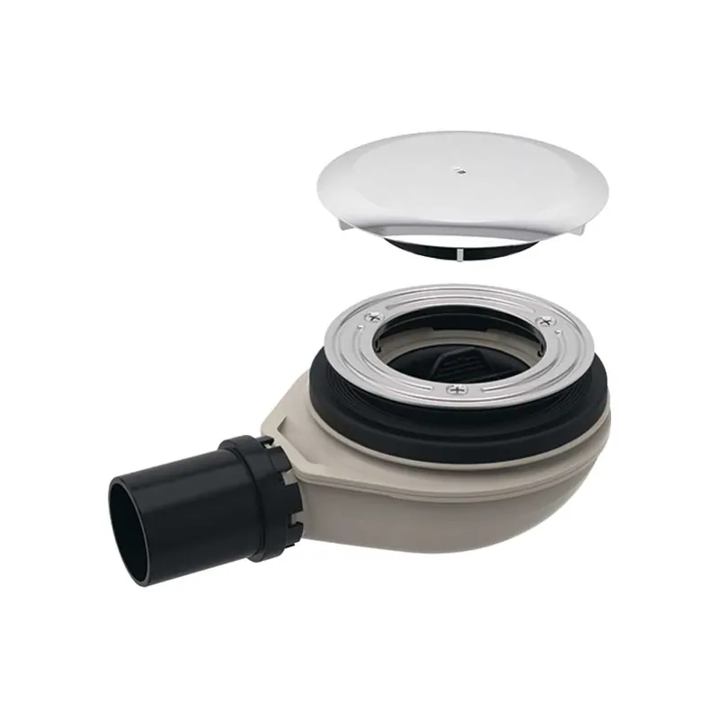 Piletta Scarico Ribassata Piatto Doccia Ø90 Uscita Ø40 H.58 mm Veilige Betaling