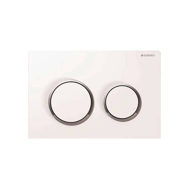 Direct Beschikbaar Placca di Comando Omega 20 Satinato/Cromato