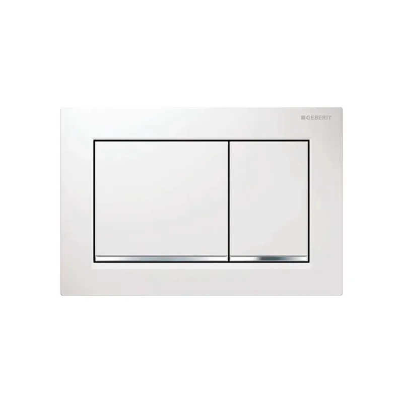 Omega Placca di Comando 30 Bianco/Oro/Bianco Gratis Retour