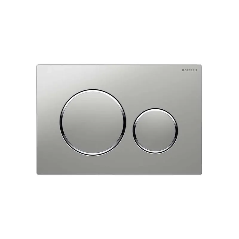 Finale Uitverkoop Geberit Placca Comando Sigma 20 Antivandalo Acciaio Inox Spazzolato