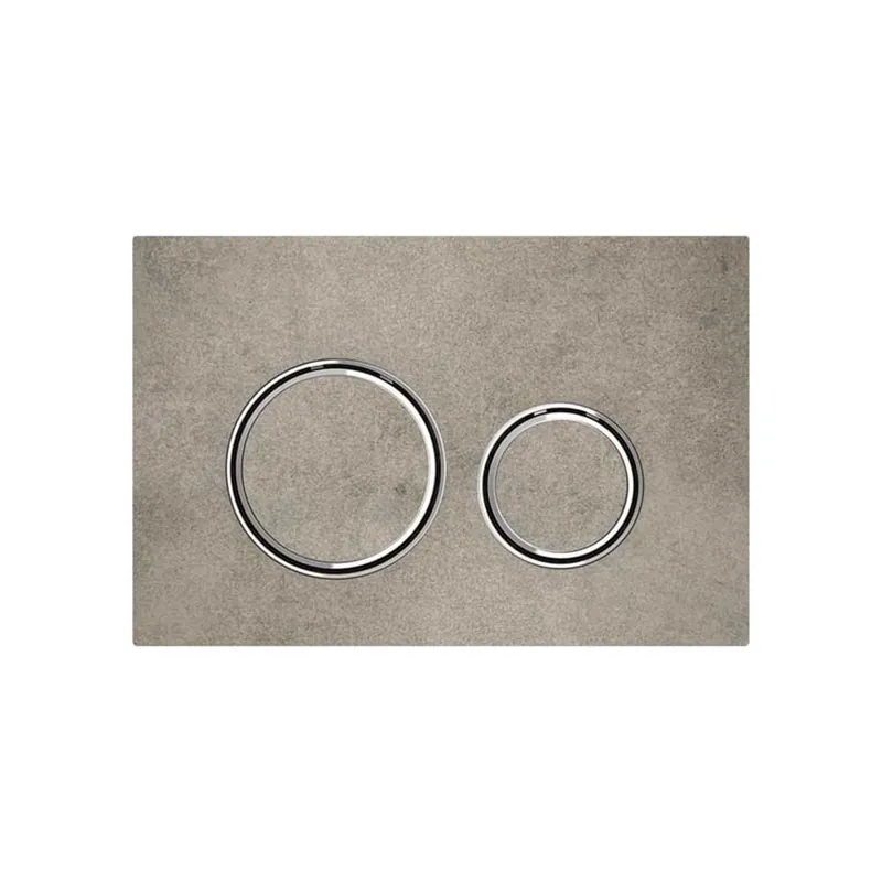 Nieuw Geberit Sigma 21 Placca di Comando Vetro Nero / Nero Cromato