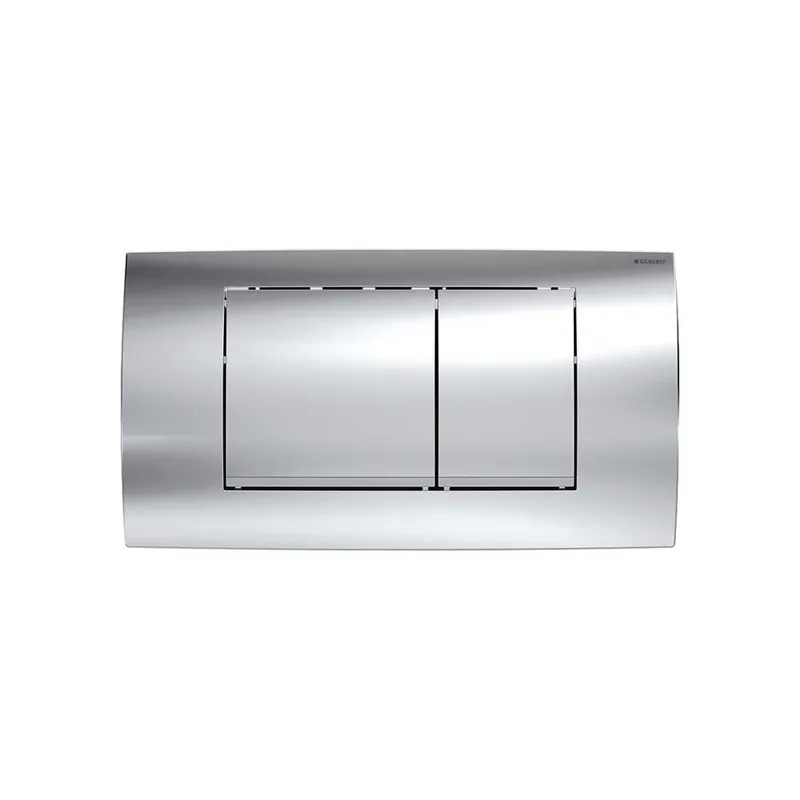 Placca di Comando Twinline 30 Cromo/Satinato/Cromo Shop Nu