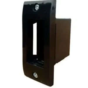 Porta pulsante ElettroCanali Nero serie MyLife Gereduceerde Prijs