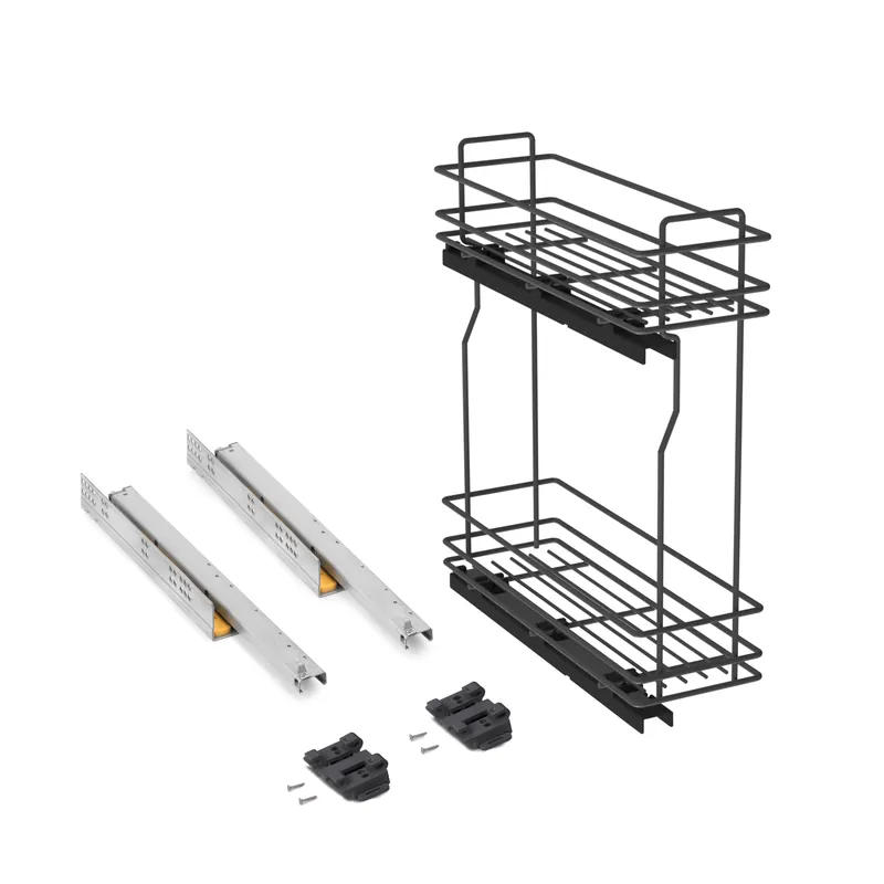 Bestseller Portabottiglie laterale estraibile TitaneMax con chiusura soft