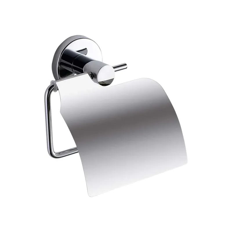 Portarotolo Chiuso Cromato Felce per Bagno Op = Op