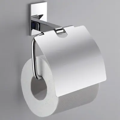 Portarotolo Chiuso Cromo Maine - Design Moderno e Funzionale Koopje