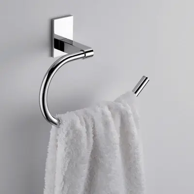 Beperkt Aanbod Portasalviette Ad Anello Maine Cromo per Bagno