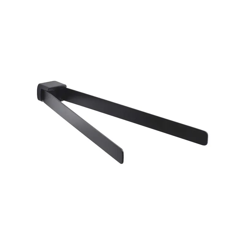 Portasalviette a Snodo Pirenei Nero Opaco 35 cm Uitverkoop