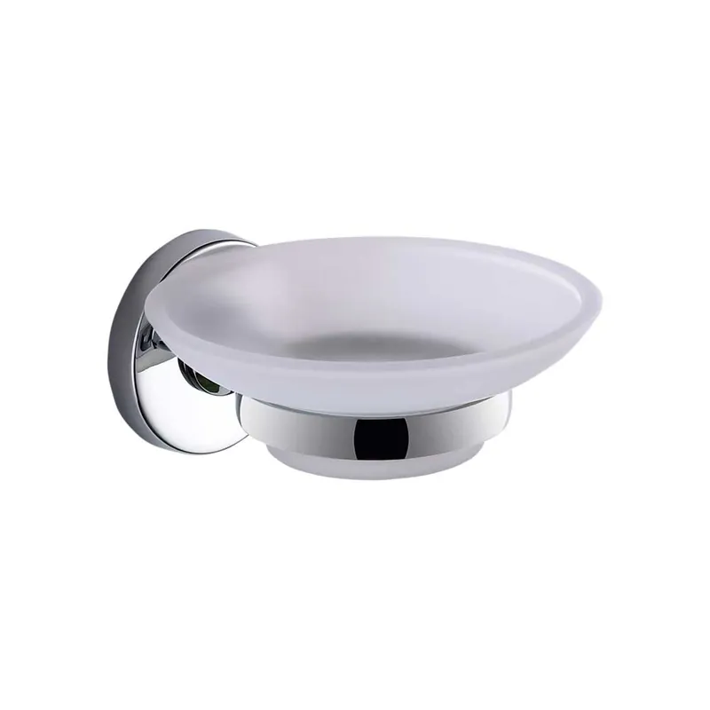 Portasapone Felce Cromato per Bagno - Design Elegante Bestel Nu