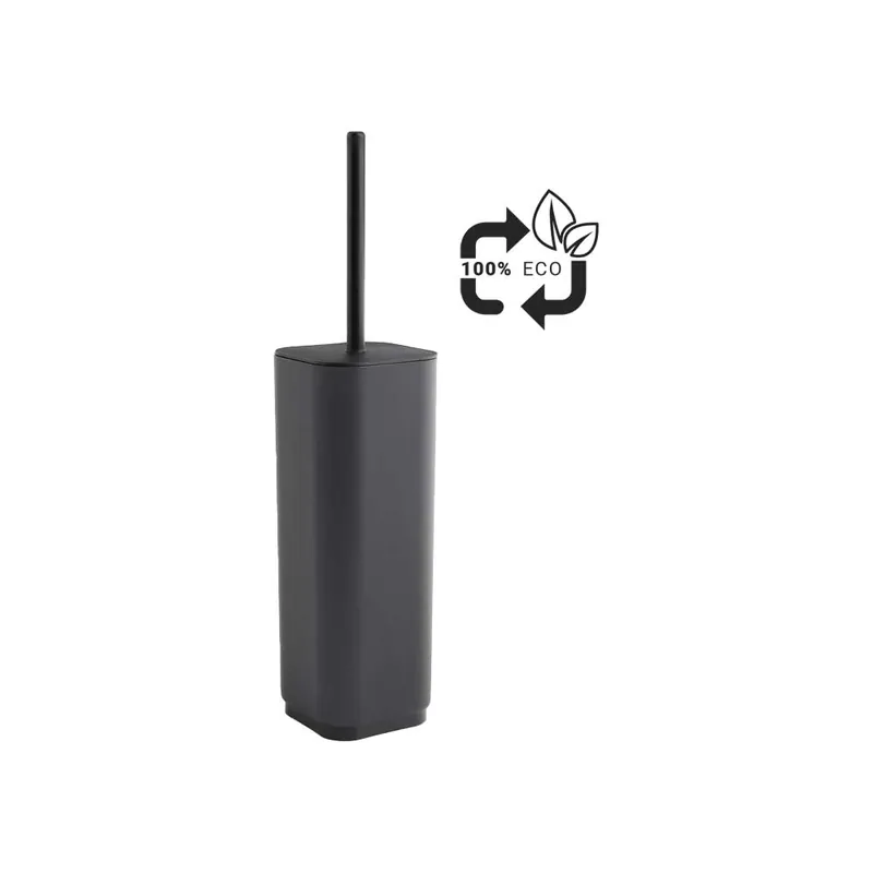 Beperkte Voorraad Portascopino Eco Seventy Nero Opaco per Bagno