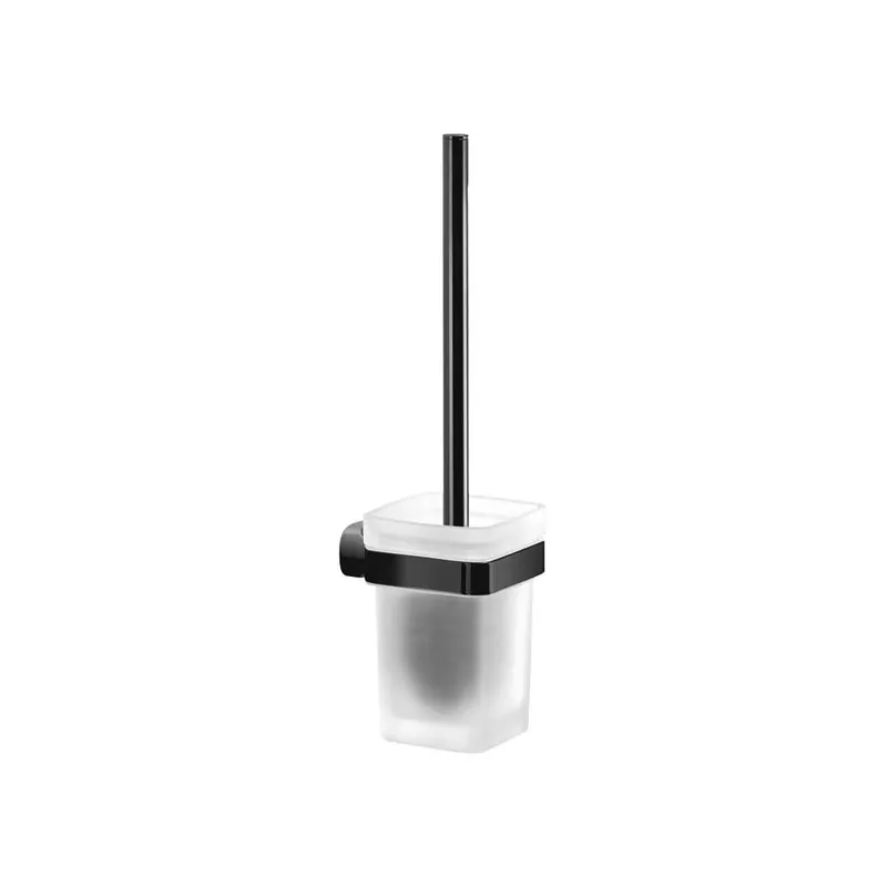 Aanbieding Portascopino Sospeso Stelvio Nero Opaco - Design Moderno Bagno
