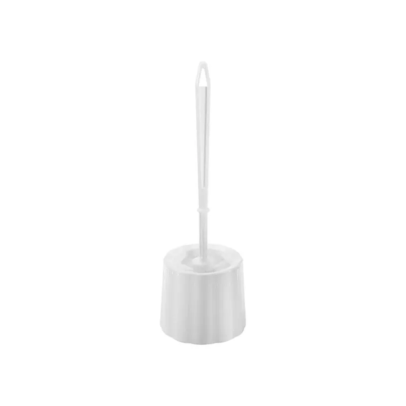 Portascopino Tokyo Bianco per Bagno - Design Elegante Goedkoop