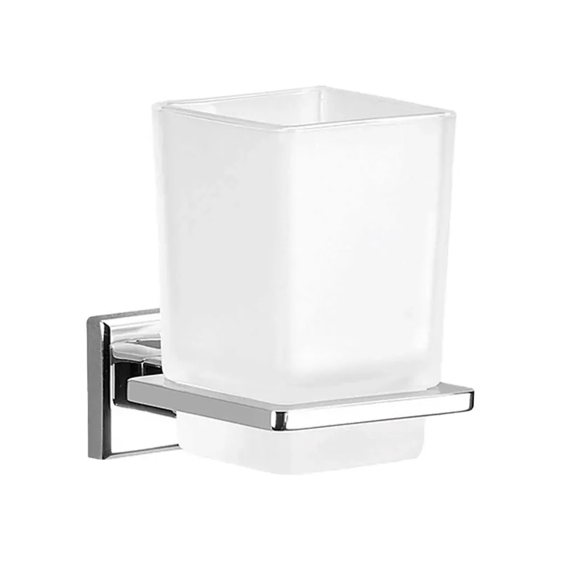 Portaspazzolini Colorado Cromato - Design Elegante Bagno Express Levering