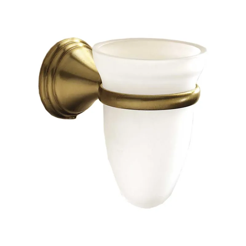Portaspazzolini Romance Bronzo - Stile Classico per il Tuo Bagno Nu Kopen