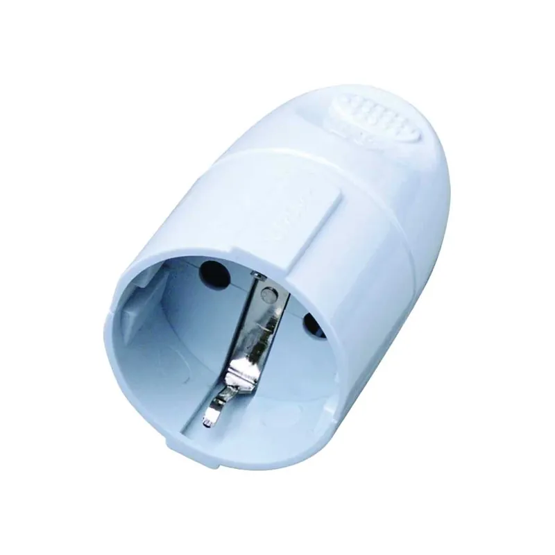 Tijdelijk Beschikbaar CARDINALE PROFESSIONAL Presa Mobile Schuko/Bivalente 10/16A Bianca