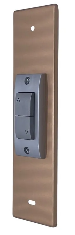 Seizoensaanbieding Pulsante sali scendi ElettroCanali MyLife Silver