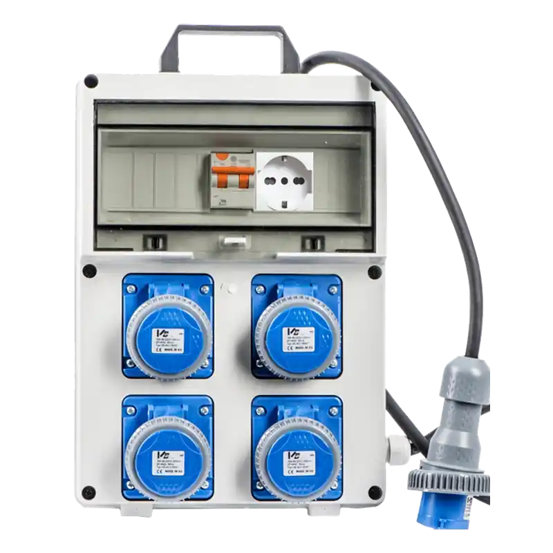 QUADRO DI DISTRIBUZIONE 220V CON PRESA SCHUKO Laatste Kans