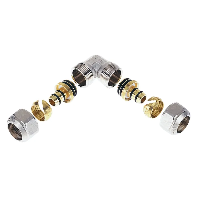 RACCORDO A STRINGERE CURVO DOPPIO ‘ART. 533 / 543‘ ‘art.543‘ - 20 x 20. Modello ‘art.543‘ - 20 x 20 Op = Op